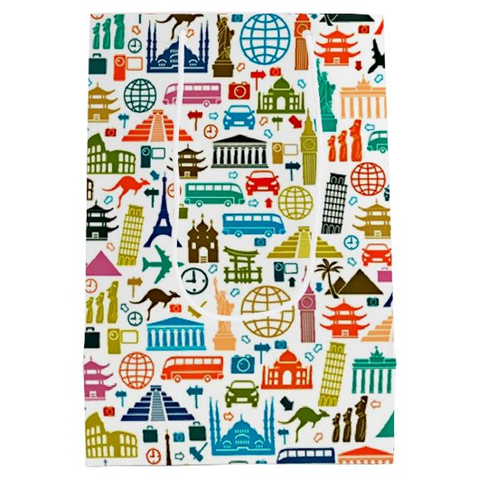 Reis de wereld medium cadeauzakje (Achterkant)