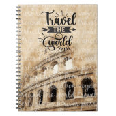 Reis de wereld notitieboek (Voorkant)