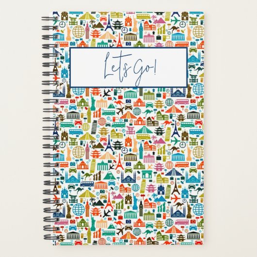 Reis de wereld op maat planner (Voorkant)