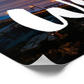 Reis de wereld poster (Hoek)