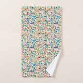 Reis de wereld rond bad handdoek (Handdoek)
