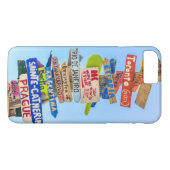 Reis de Wereld Rond Case-Mate iPhone Case (Achterkant (Horizontaal))
