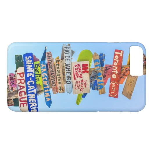 Reis de Wereld Rond Case-Mate iPhone Case (Achterkant (Horizontaal))