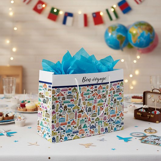 Reis de wereld rond groot cadeauzakje