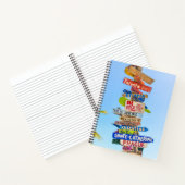 Reis de Wereld rond Notitieboek (Binnen)