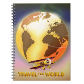 Reis de Wereld rond Notitieboek (Voorkant)