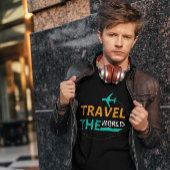 REIS DE WERELD ROND | TOERISTISCH T-SHIRT