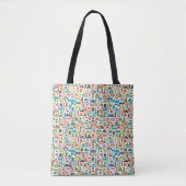 Reis de wereld rond tote bag (Voorkant)