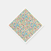 Reis de wereld servet (Hoek)