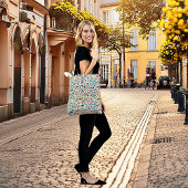 Reis de wereld tote bag