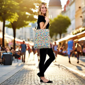 Reis de wereld tote bag