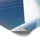 Reis door de Stille Oceaan Poster (Hoek)