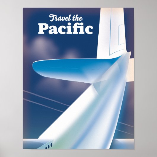 Reis door de Stille Oceaan Poster (Voorkant)