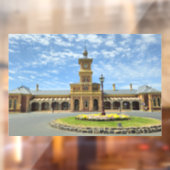 Reis door de tijd in Albury Station Raamsticker (Vel 2)