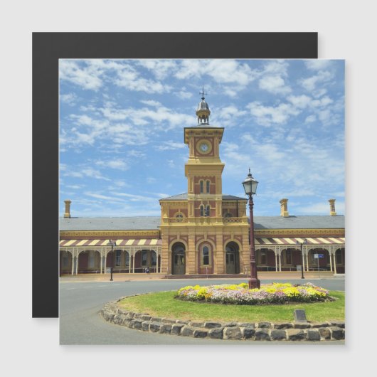 Reis door de tijd op Albury Station (Voorkant / Achterkant)