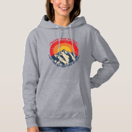 reis door de wereld laat het avontuur beginnen rei hoodie