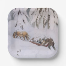 Reis door de wintersneeuw met Kerstmis