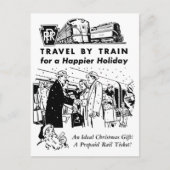 Reis door het Briefkaart van de Spoorweg (Voorkant)