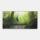 Reis door het magische bos bureaumat (Voorkant)