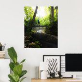 Reis door het magische bos poster (Thuiskantoor)