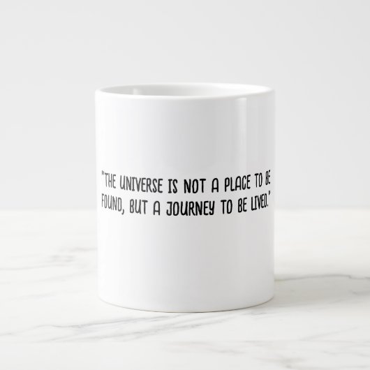 Reis door het Universum Speciale Mok (Voorkant)