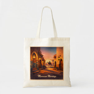 Reis door Marokko in vintage stijl - Marokkaanse o Tote Bag
