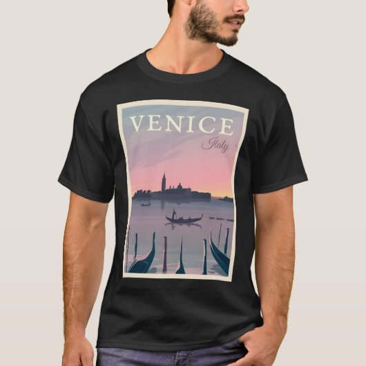 Reis door Venetië T-shirt (Voorkant)