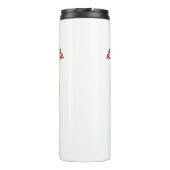 Reis echt verhaal T-shirt - geen nep reizen badge Thermosbeker (Achterkant)