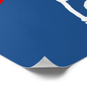 Reis Eiffel Tower Paris Poster (Hoek)