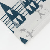 Reis- en avontuurthema fleece deken (Hoek)