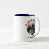 reis- en kampeerwagens met oprolmechanisme tweekleurige koffiemok (Voorkant rechts)