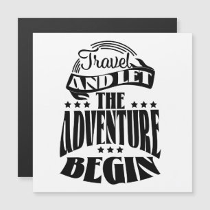 Reis en laat het avontuur beginnen