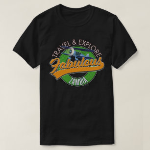 Reis en ontdek het prachtige Zambia T-shirt