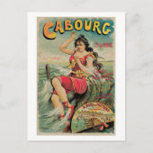 Reis en reis van  Cabourg (Calvados, Normandië) Briefkaart (Voorkant)
