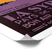 Reis en reis van  Syrië (Palmyra) en Libanon Poster (Hoek)