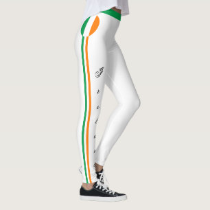 Reis- en sportfan Legg van mode Ierland en Ierland Leggings