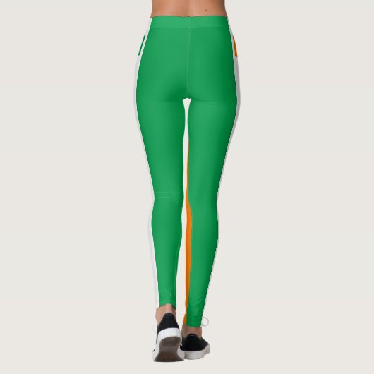 Reis- en sportfan Legg van mode Ierland en Ierland Leggings (Achterkant)