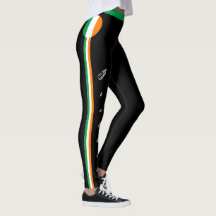 Reis- en sportfans van de Ierse mode Leggings