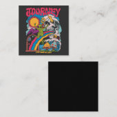 Reis, esthetische schedel, paddenstoel informatiekaartje (Voorkant / Achterkant)