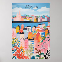 Reis Esthetische Schilderkunst Stad Aarhus Denemar