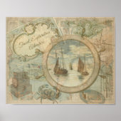 Reis, exploratie en avontuur poster (Voorkant)