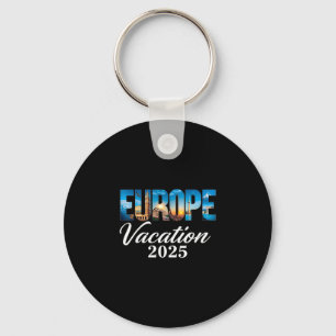 Reis Familie Europa 2025 Vakantie Souvenir Trip S Sleutelhanger