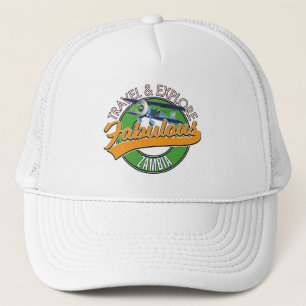 Reis fantastisch Zambia in Trucker Pet
