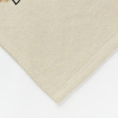 Reis Fleece Deken (Hoek)