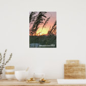 Reis | Florida - Anastasia Zee Oat Sunset Poster (Keuken)