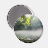 Reis | Florida - Blue Hole Springs Foggy Morning Magneet (Voorkant / Achterkant)