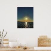 Reis | Florida - Key West Sailboat Sunset Poster (Keuken)