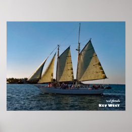 Reis | Florida - Key West Sunset Sailboat Cruise Poster