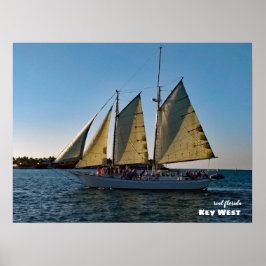 Reis | Florida - Key West Sunset Sailboat Cruise Poster