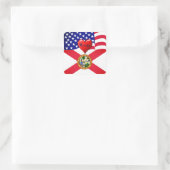 Reis Florida Liefde Sticker (Tas)